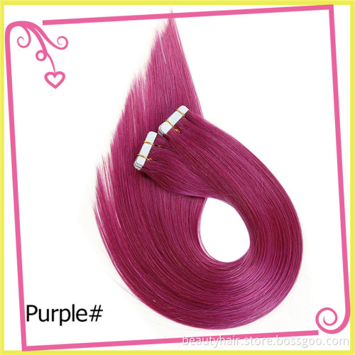waterproof invisible tape hair extensions brazilian super quality
